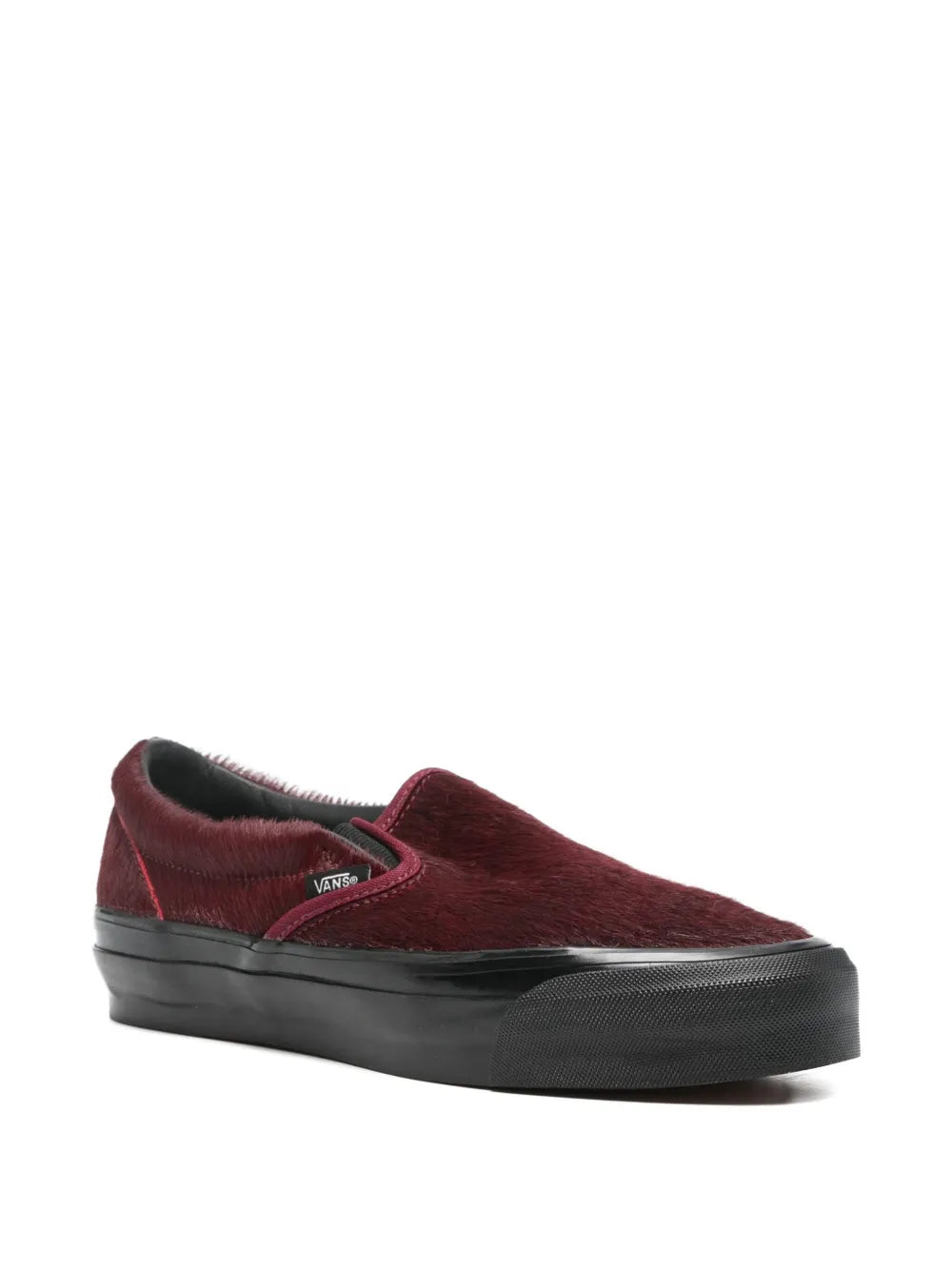 Vans Textured — Red — Size US M 3.5 - US W 5 — Side View