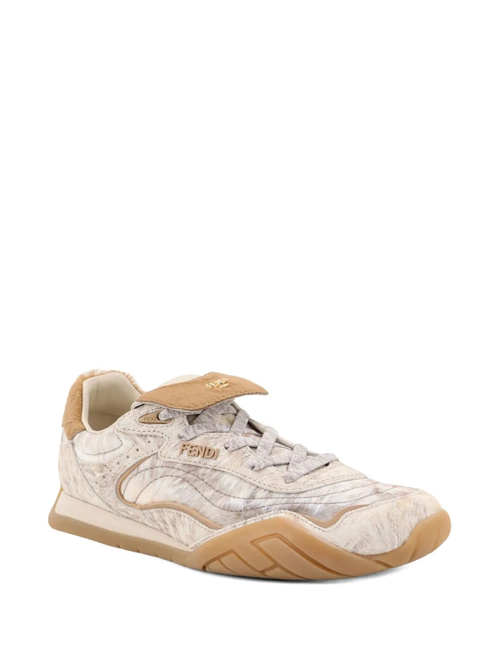 FENDI Wave Pulse — Beige — Size US M 3.5 - US W 5 — Side View