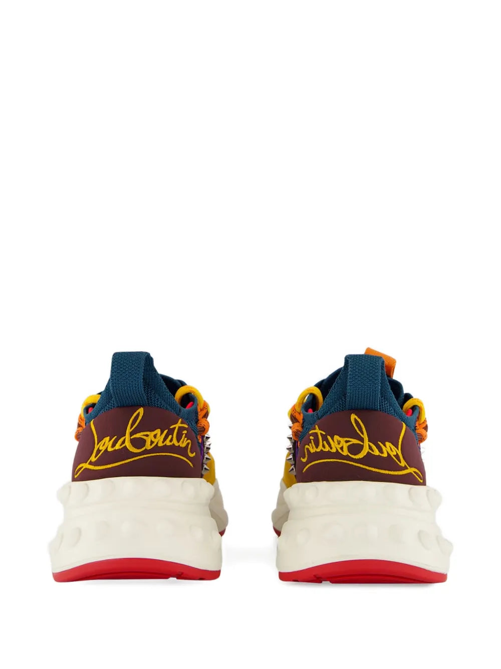 Christian Louboutin Trailnrun — Blue — Size US M 3.5 - US W 5 — Back View