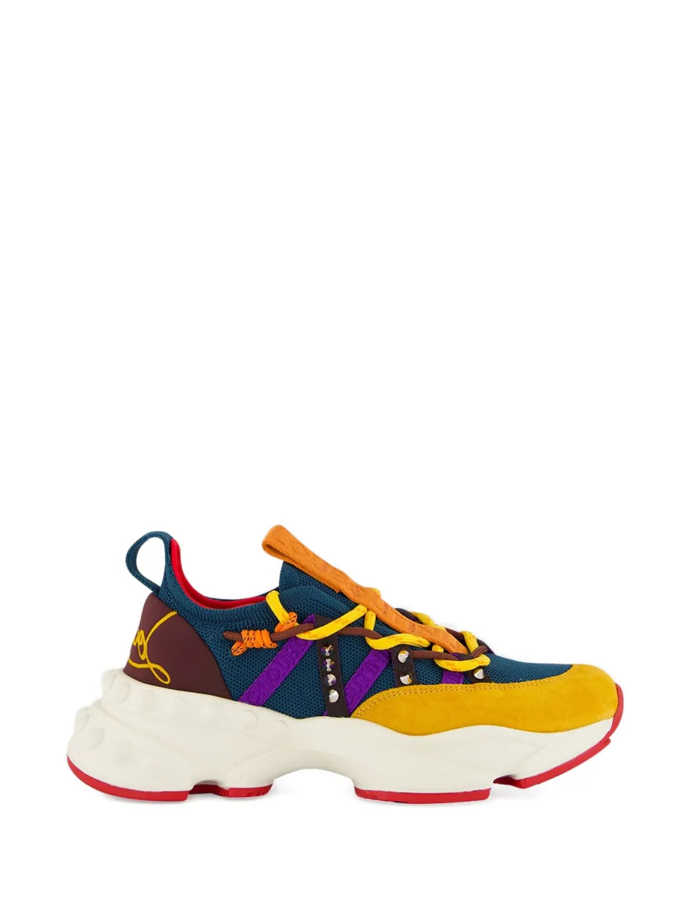 Christian Louboutin Trailnrun — Blue — Size US M 3.5 - US W 5 — Front View