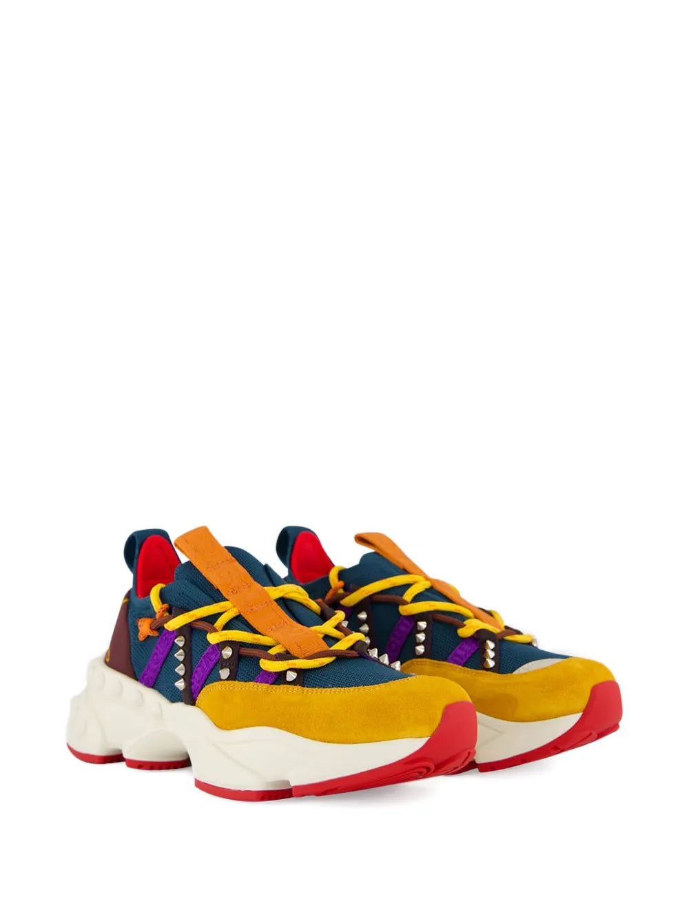 Christian Louboutin Trailnrun — Blue — Size US M 3.5 - US W 5 — Side View