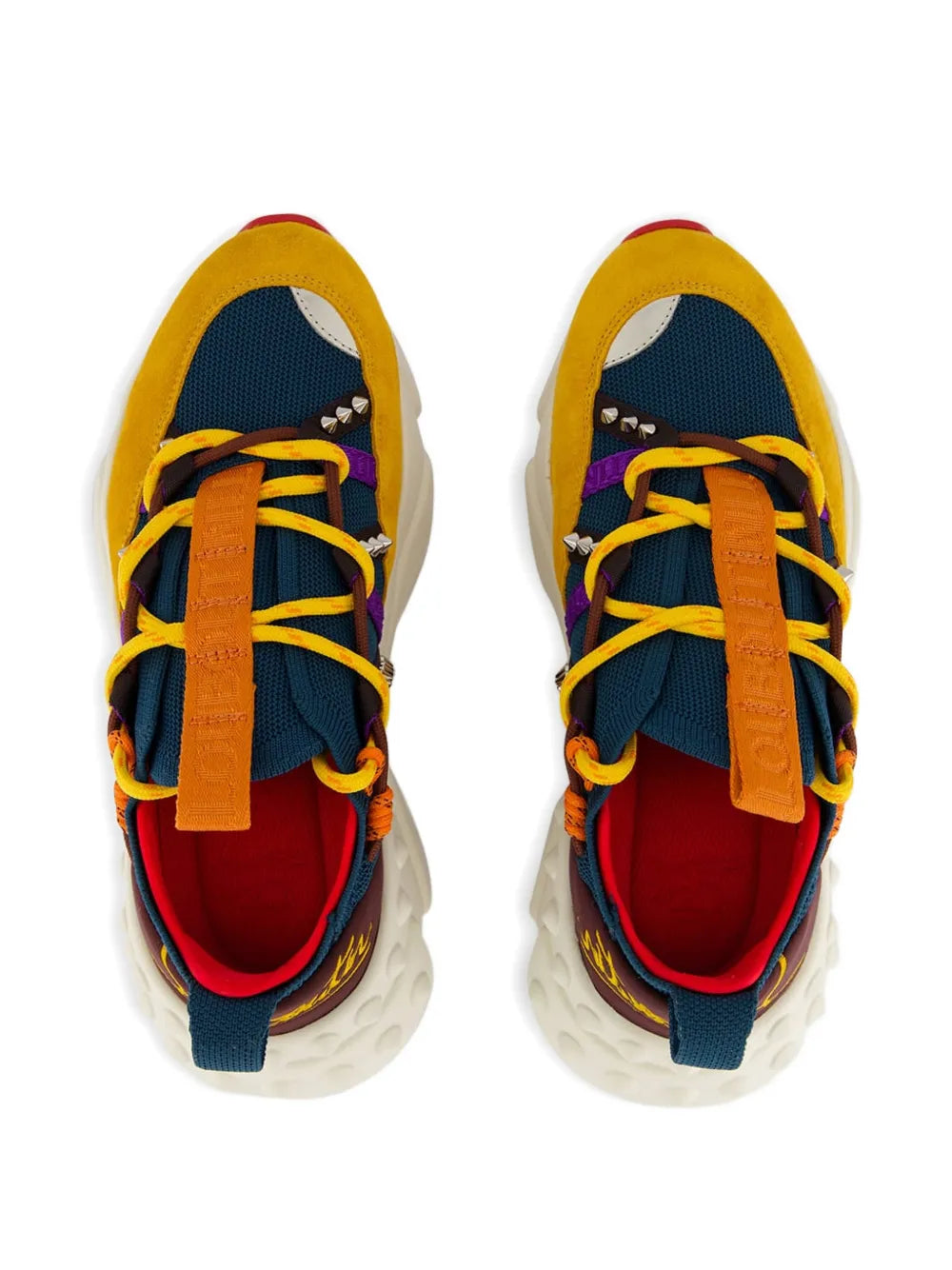 Christian Louboutin Trailnrun — Blue — Size US M 3.5 - US W 5 — Top View
