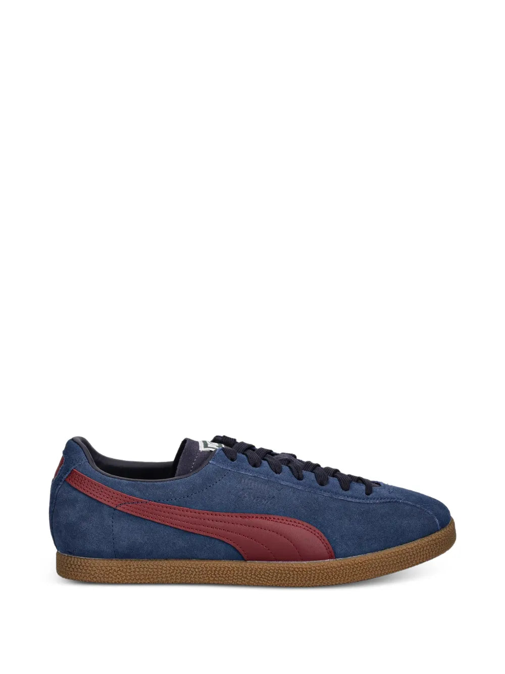 PUMA Brasil Suede — Blue — Size US M 3.5 - US W 5 — Front View