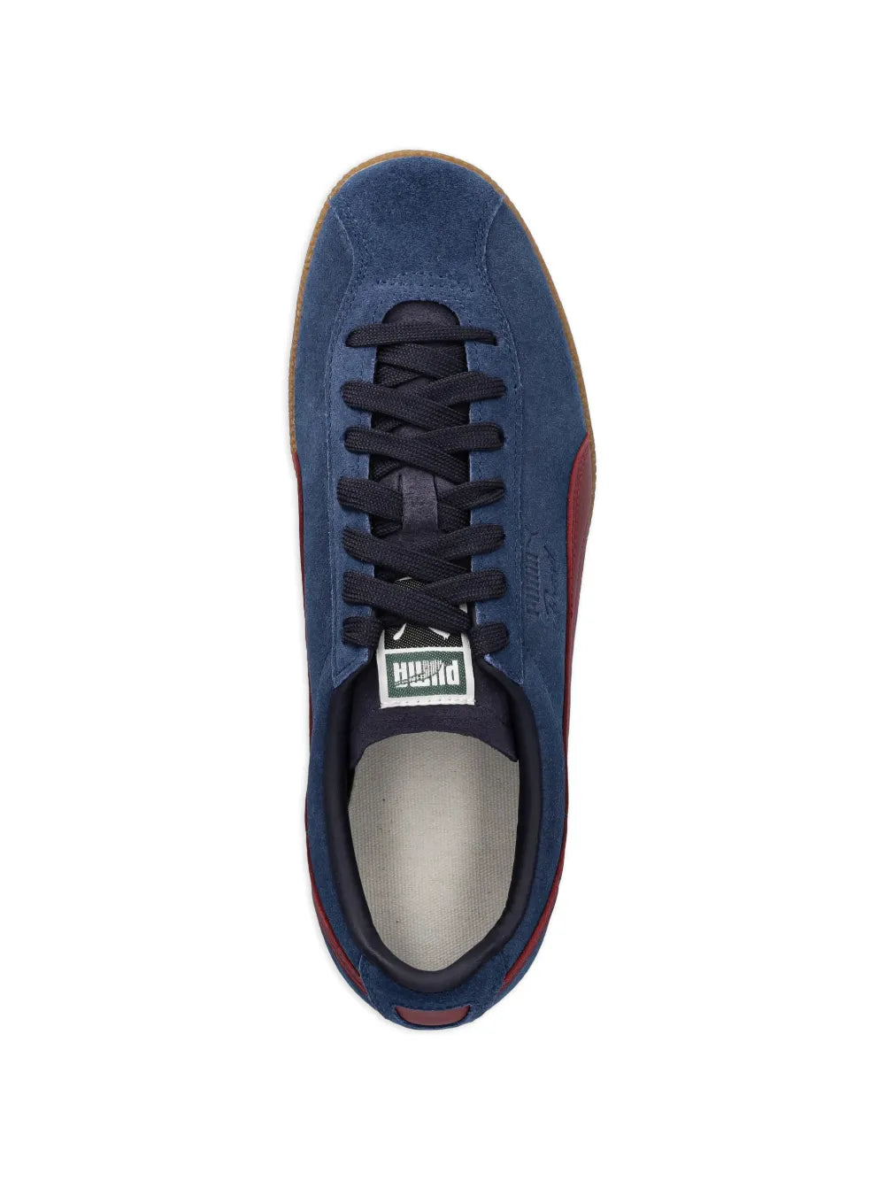 PUMA Brasil Suede — Blue — Size US M 3.5 - US W 5 — Back View