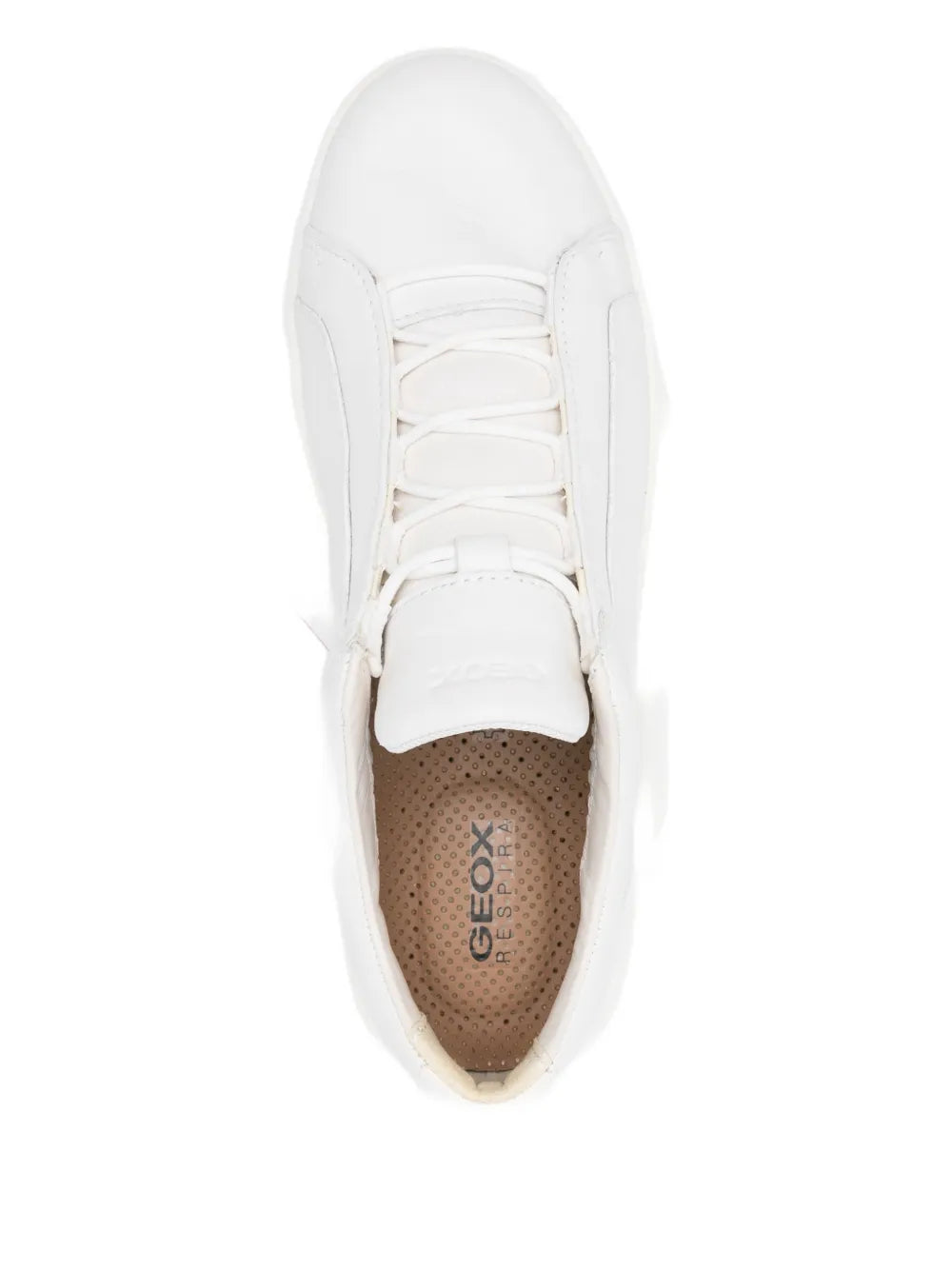 Geox Nexside Lace-Up — White — Size US M 3.5 - US W 5 — Top View