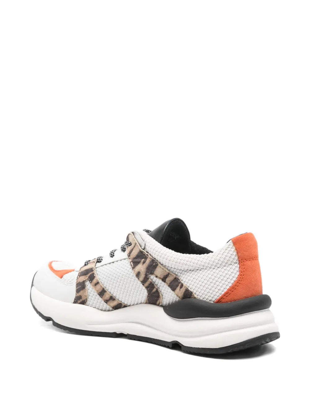Geox Animal-Print Panel — White — Size US M 3.5 - US W 5 — Back View