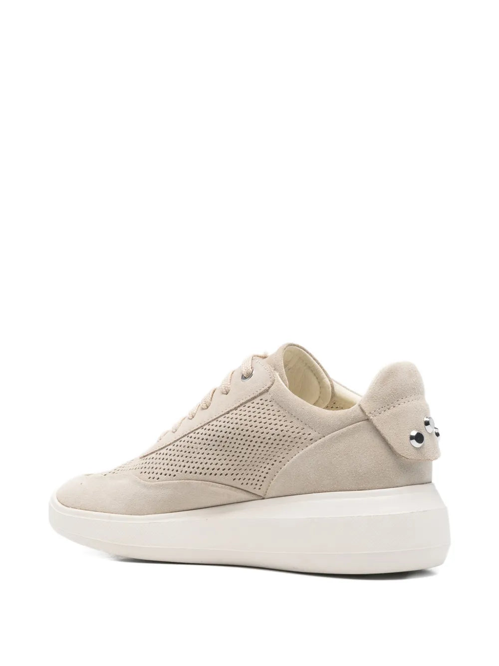Geox Perforated — Beige — Size US M 3.5 - US W 5 — Back View
