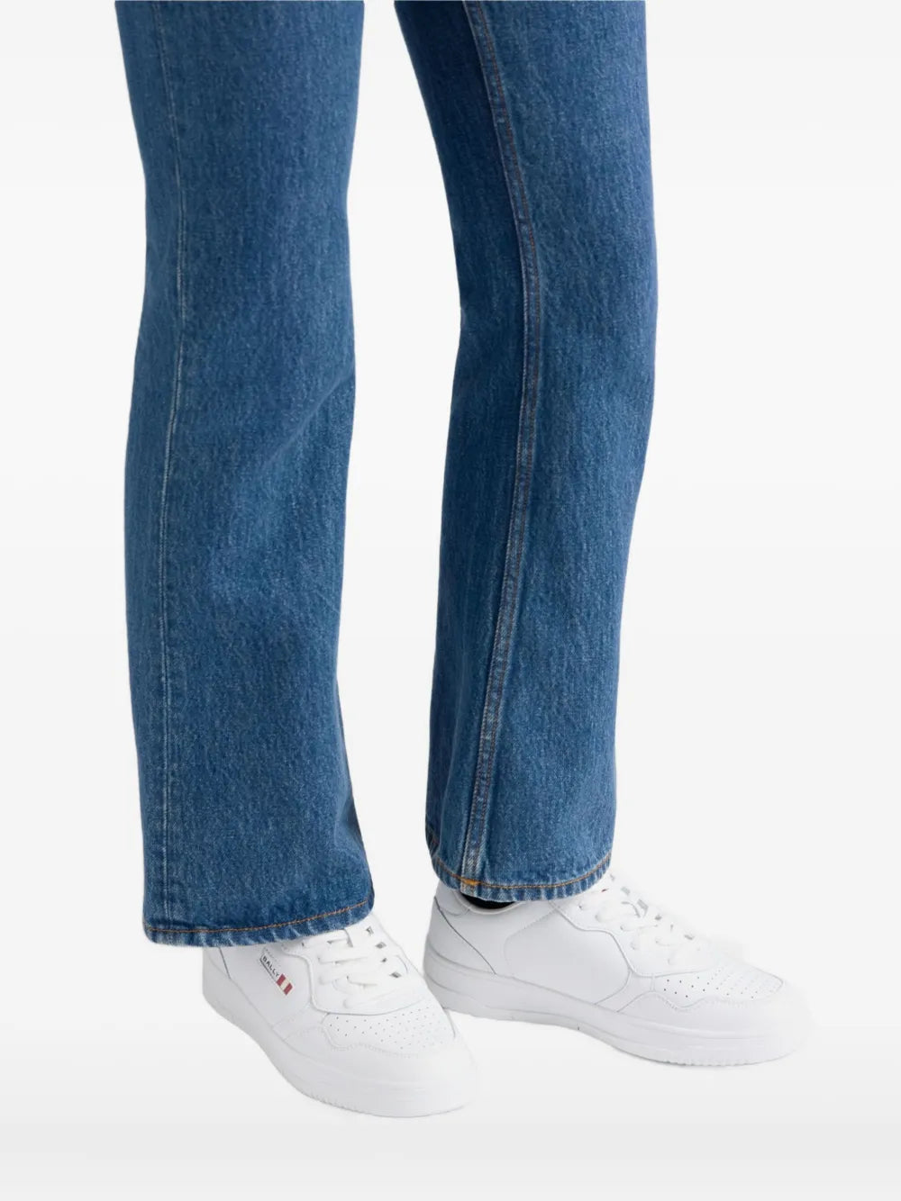 Bally Jasper Leather — White — Size US M 3.5 - US W 5 — Detail View