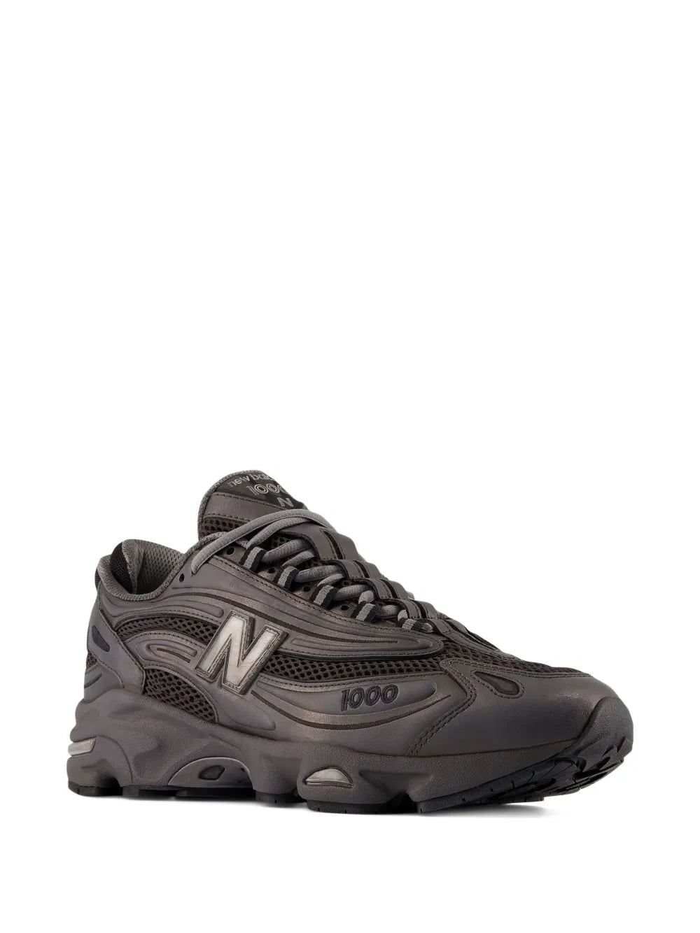 New Balance 1000 Mesh Overlay — Black — Size US M 3.5 - US W 5 — Side View