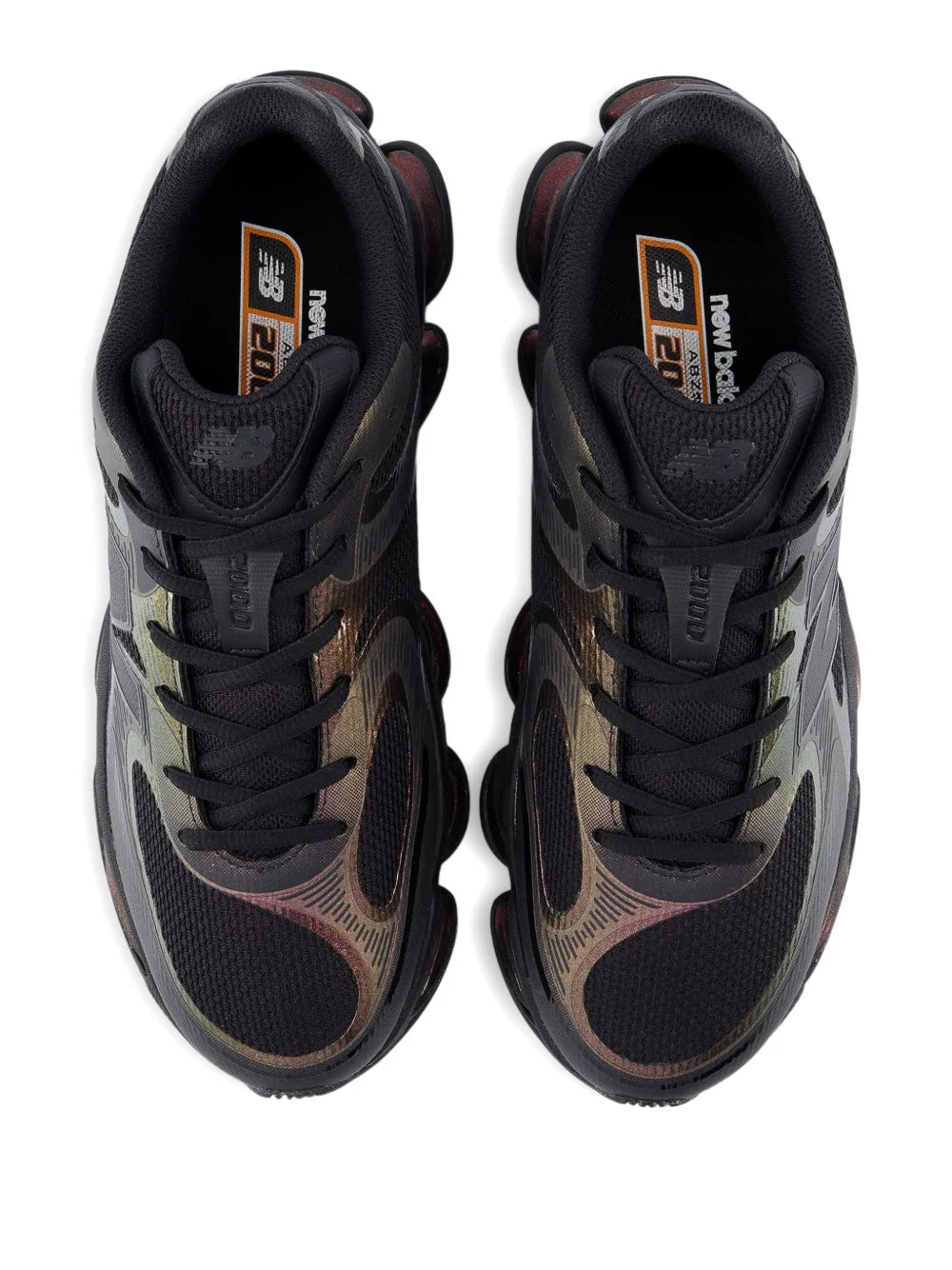 New Balance Abzorb 2000 Pods — Black — Size US M 3.5 - US W 5 — Top View