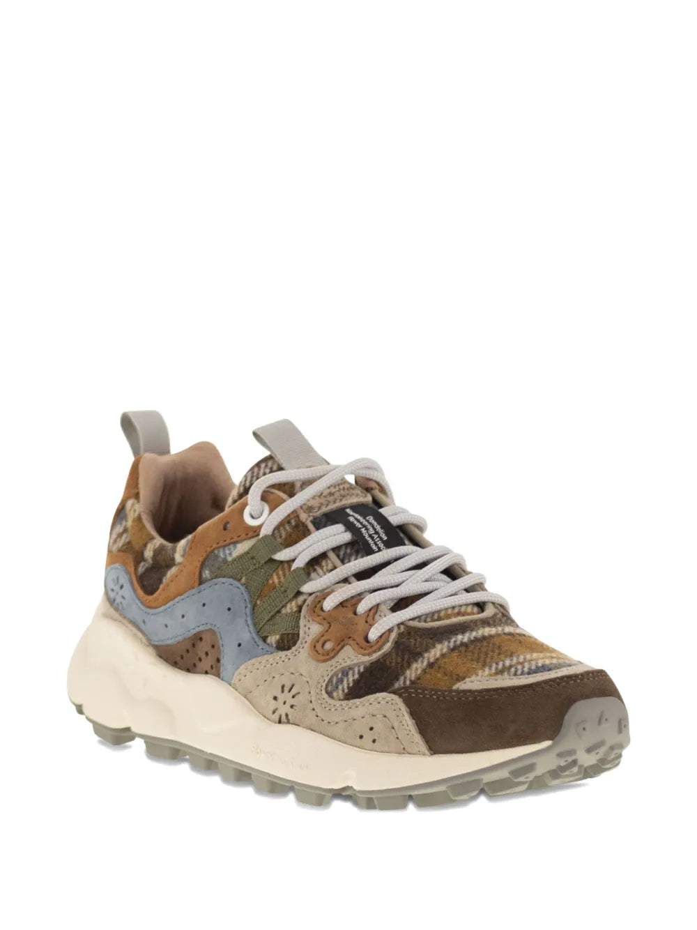 FLOWER MOUNTAIN Yamano 3 Panelled — Brown — Size US M 3.5 - US W 5 — Side View
