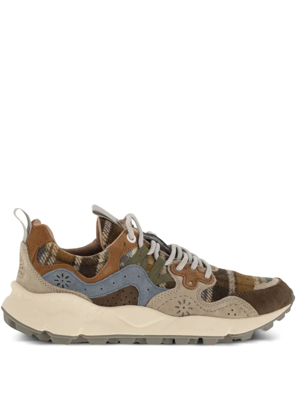 FLOWER MOUNTAIN Yamano 3 Panelled — Brown — Size US M 3.5 - US W 5 — Front View