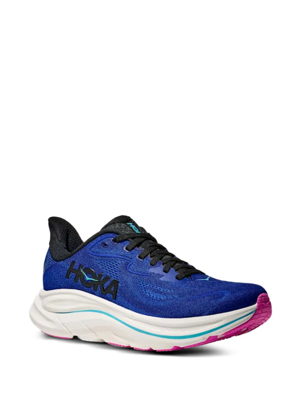 HOKA Clifton 10 — Blue — Size US M 3.5 - US W 5 — Side View