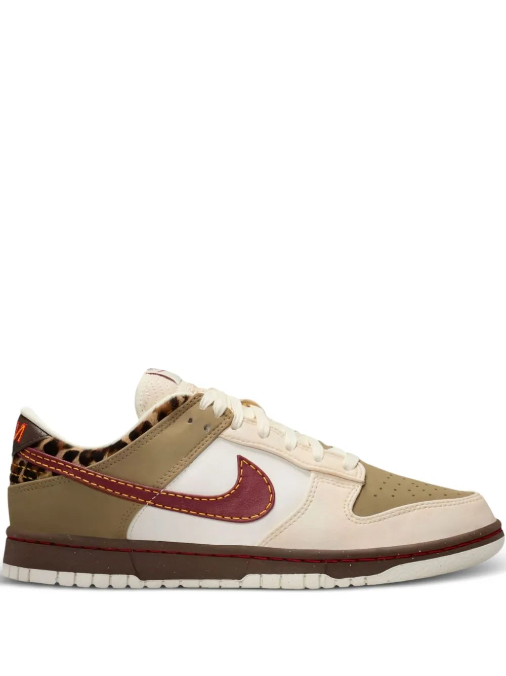 Nike Dunk Low Leopard — White — Size US M 3.5 - US W 5 — Front View