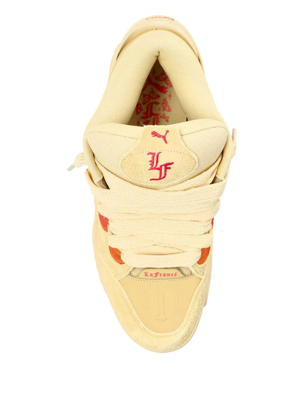 PUMA X Lafranc right Lights — Beige — Size US M 3.5 - US W 5 — Back View