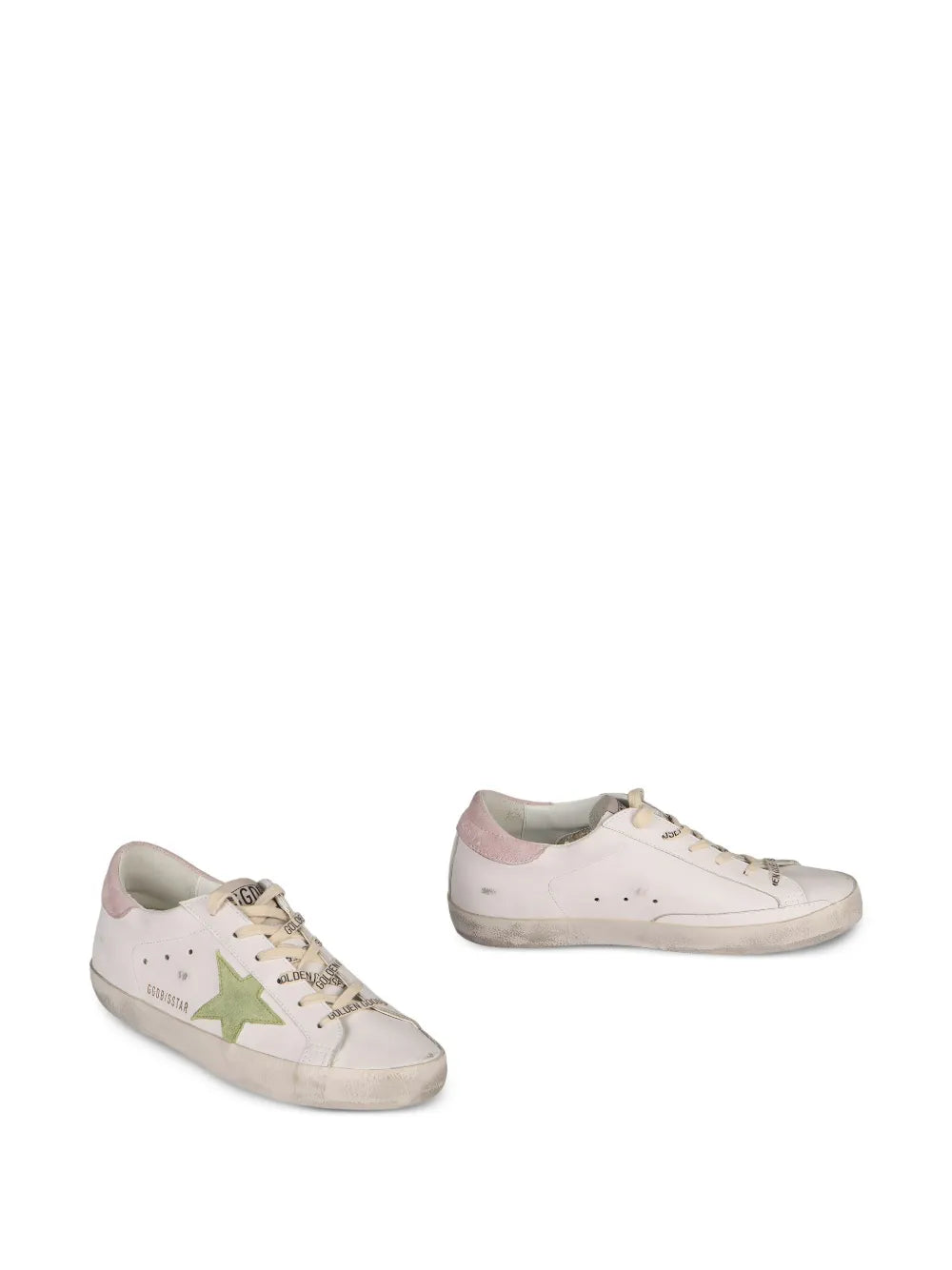 Golden Goose Suede Star Super Star Trainers — White — Size US M 3.5 - US W 5 — Side View