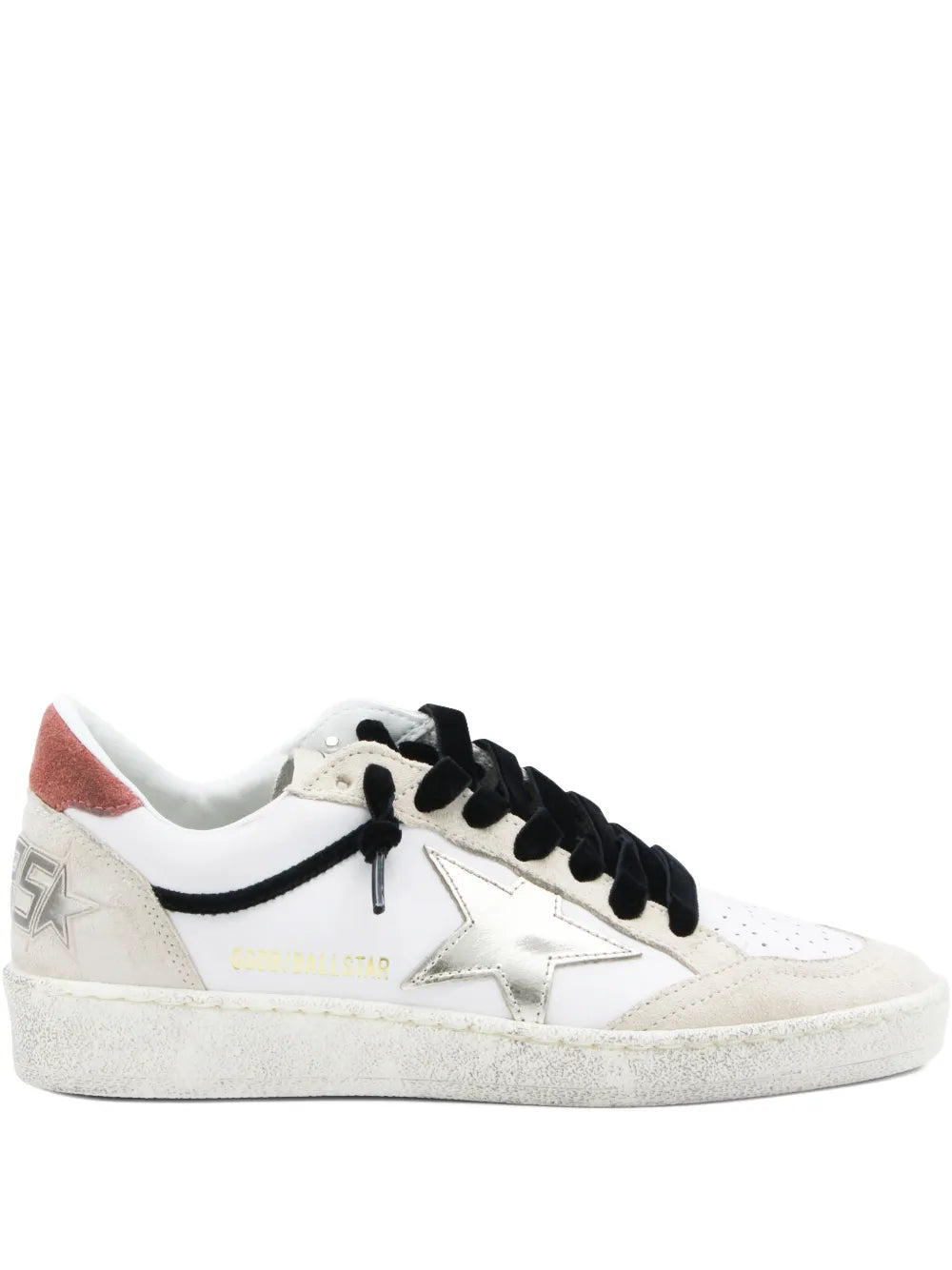 Golden Goose Star-Detail Leather — White — Size US M 3.5 - US W 5 — Front View