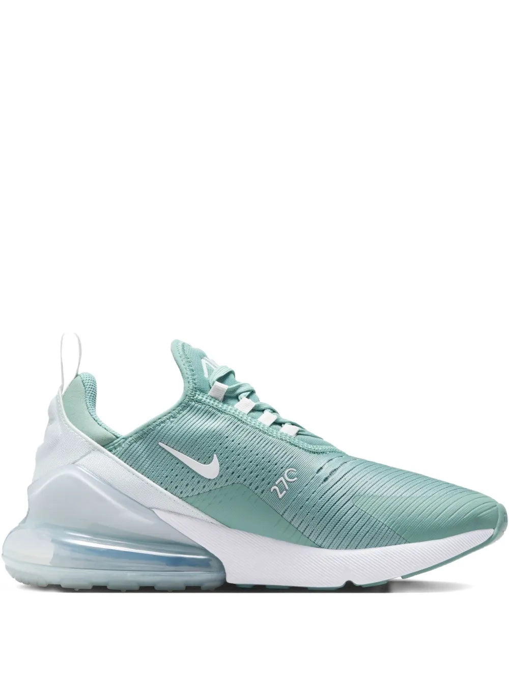 Nike Air Max 270 Slip-On — Green — Size US M 3.5 - US W 5 — Front View