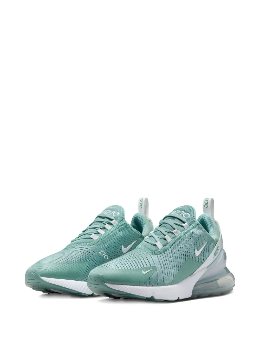 Nike Air Max 270 Slip-On — Green — Size US M 3.5 - US W 5 — Side View