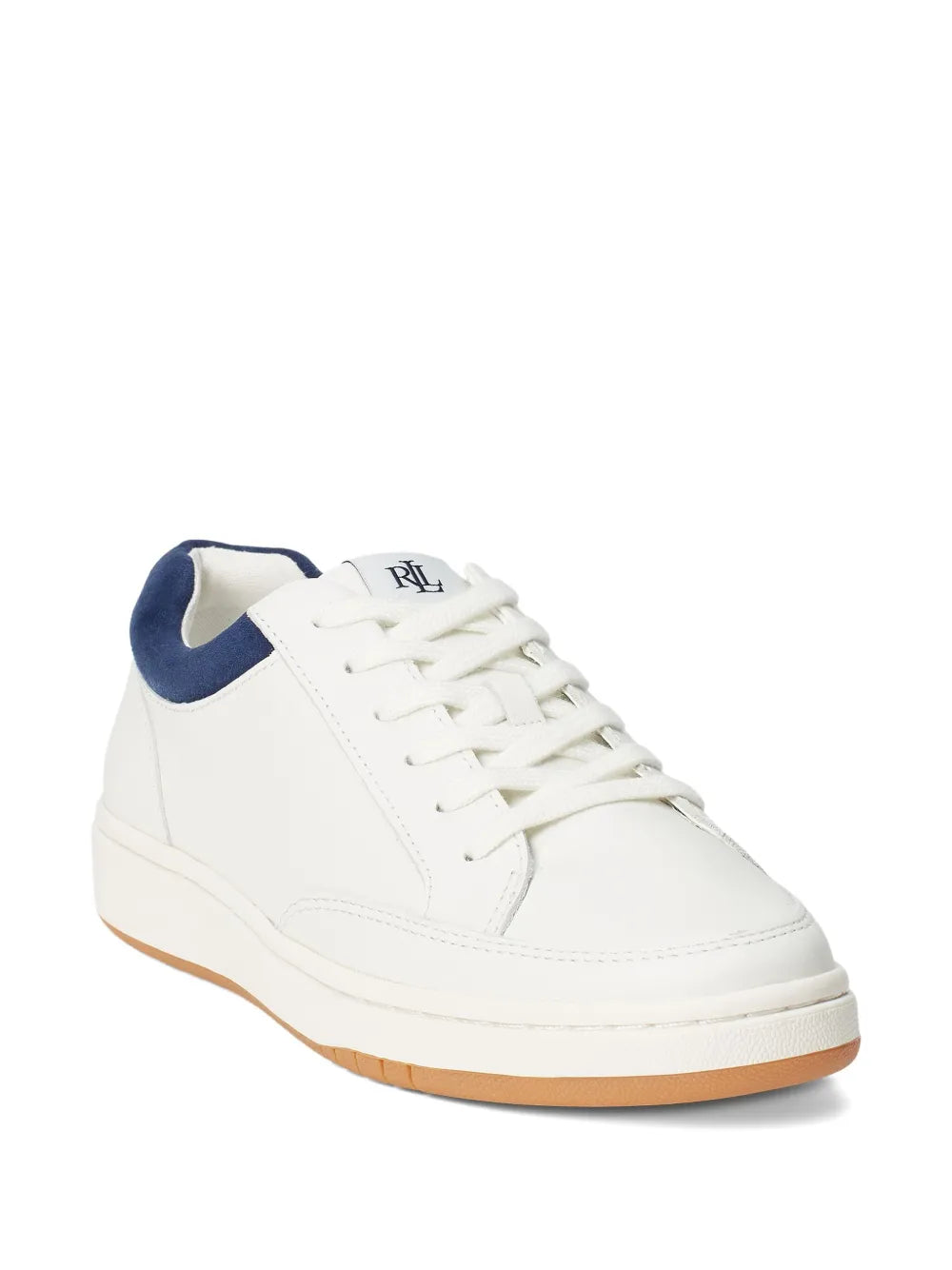 Lauren Ralph Lauren Hailey Leather — White — Size US M 3.5 - US W 5 — Side View