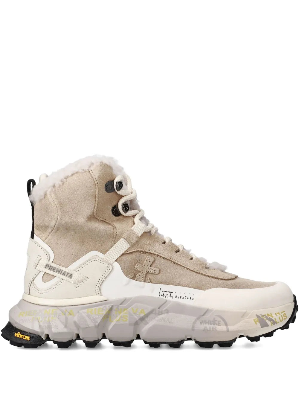 Premiata Trivor 440M Textured — Brown — Size US M 3.5 - US W 5 — Front View