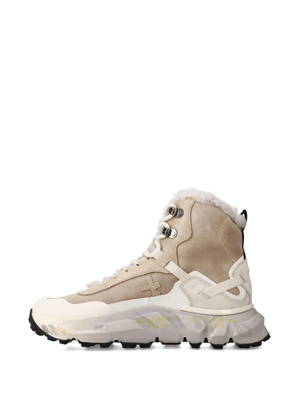 Premiata Trivor 440M Textured — Brown — Size US M 3.5 - US W 5 — Detail View