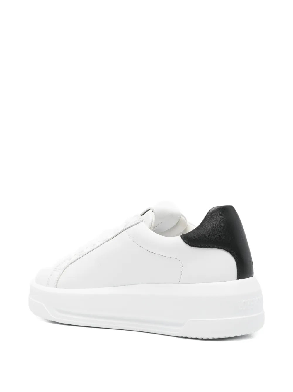 Love Moschino Heart-Detail — White — Size US M 3.5 - US W 5 — Back View