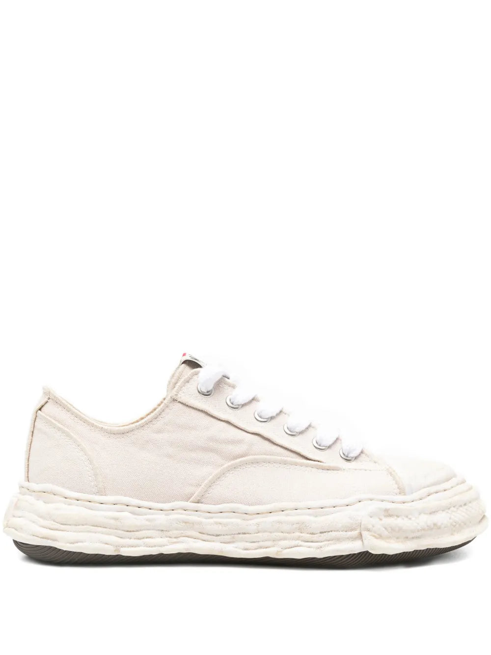 Maison MIHARA YASUHIRO Peterson23 Distressed — Beige — Size US M 3.5 - US W 5 — Front View