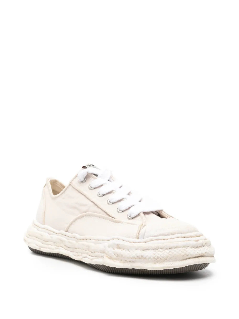 Maison MIHARA YASUHIRO Peterson23 Distressed — Beige — Size US M 3.5 - US W 5 — Side View