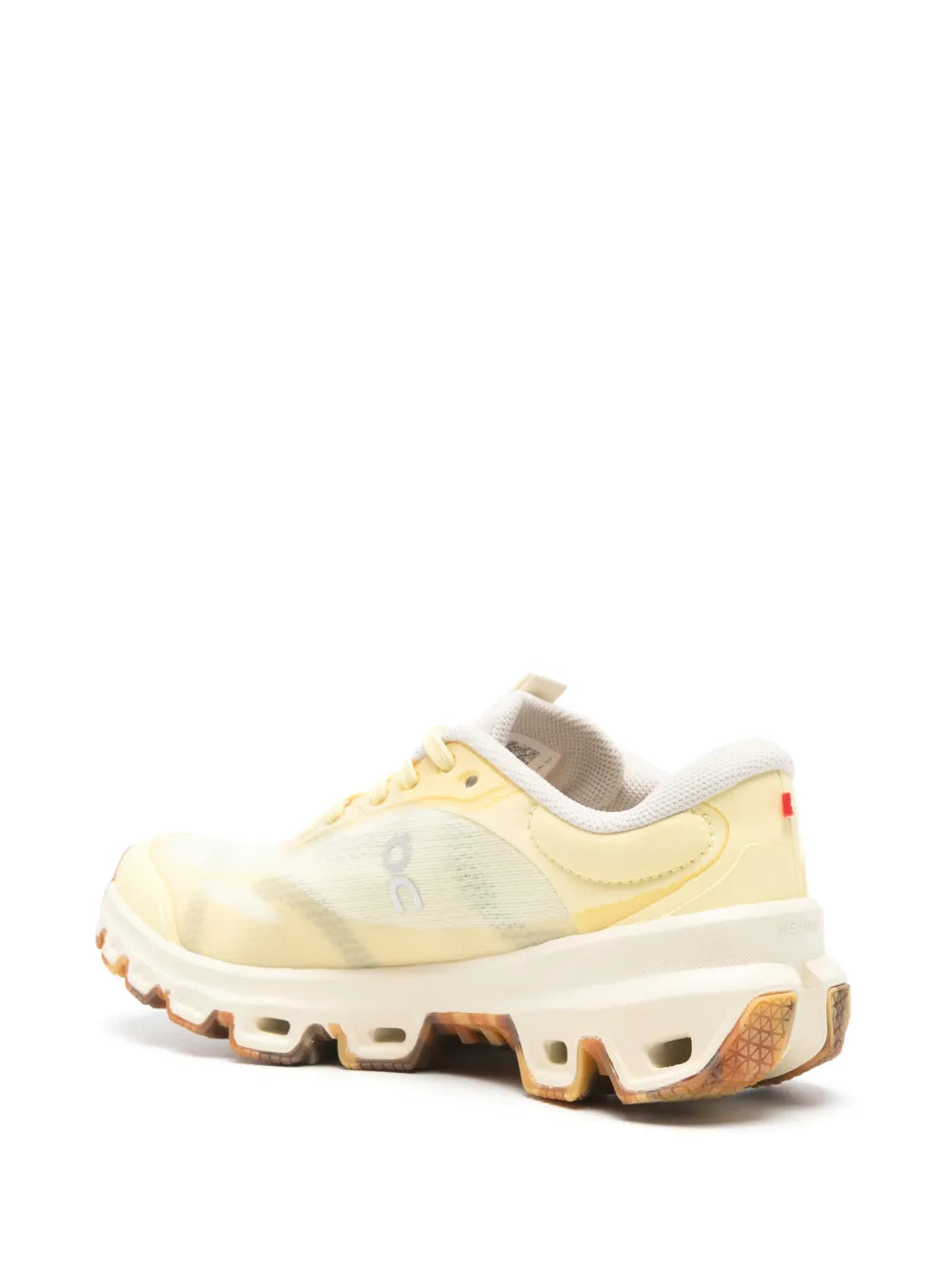 LOEWE X On Running Lace-Up Trainers — Yellow — Size US M 3.5 - US W 5 — Back View