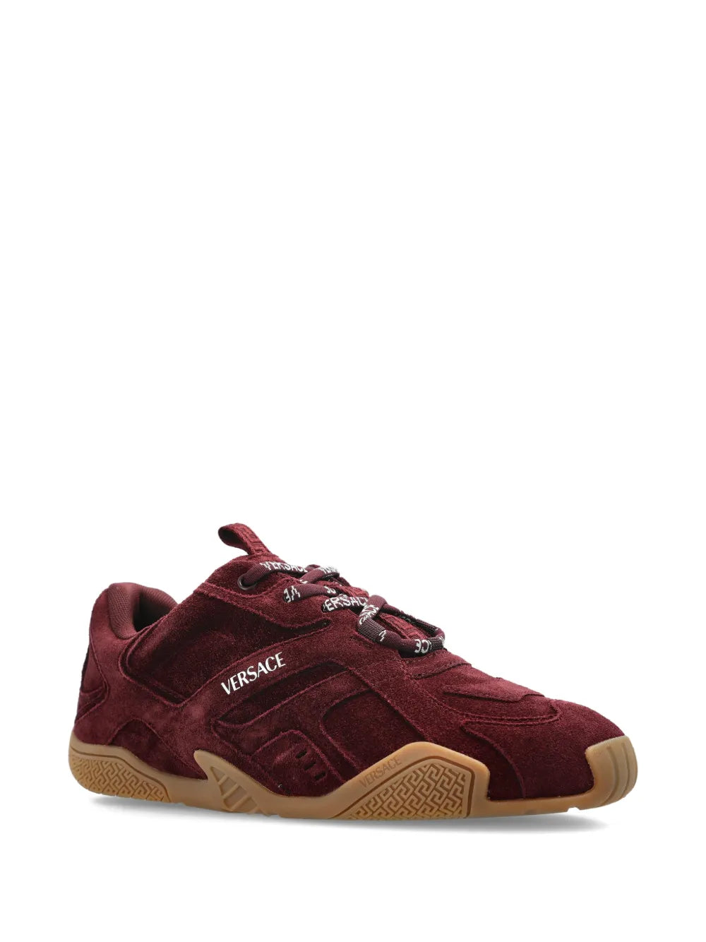 Versace Galaxia Lace-Up — Red — Size US M 3.5 - US W 5 — Side View