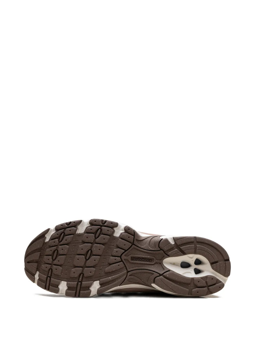 New Balance Logo-Details Lace-Up — Taupe — Size US M 3.5 - US W 5 — Top View