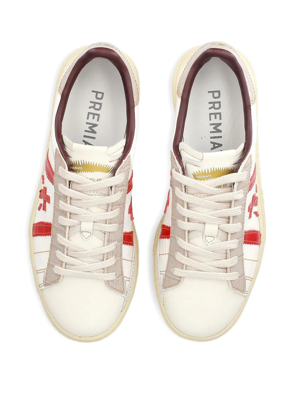 Premiata Russelld 7840 — White — Size US M 3.5 - US W 5 — Back View