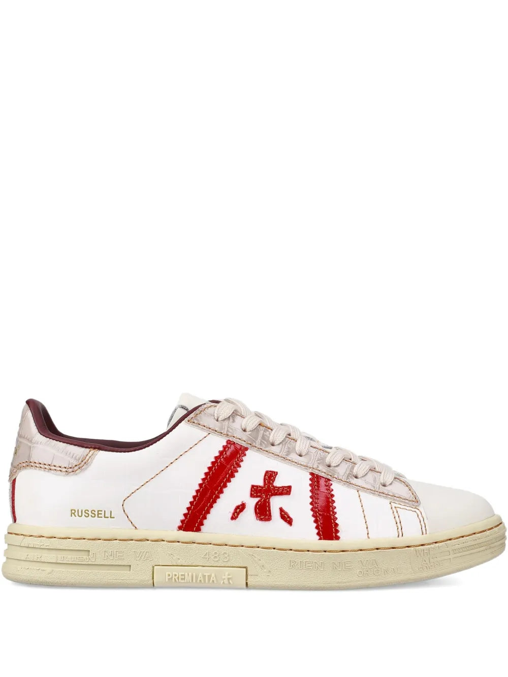 Premiata Russelld 7840 — White — Size US M 3.5 - US W 5 — Front View