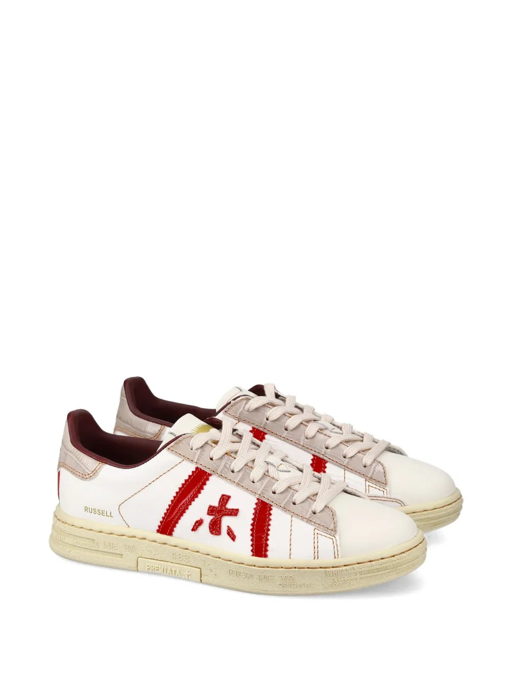 Premiata Russelld 7840 — White — Size US M 3.5 - US W 5 — Side View