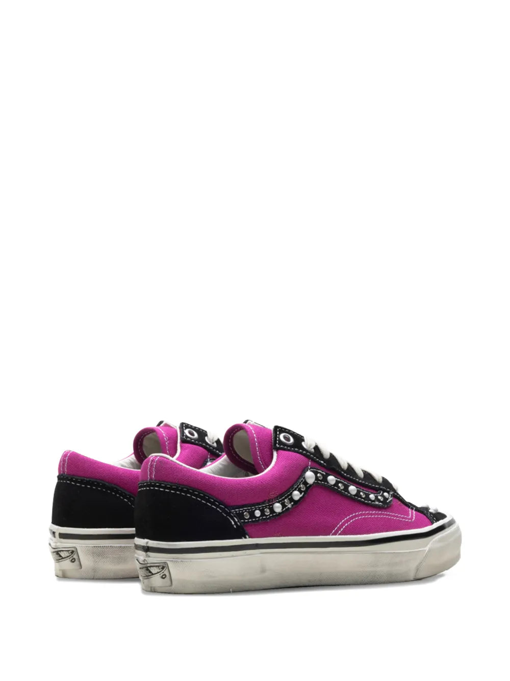 Vans Old Skool 36 Pearlised Studded — Pink — Size US M 3.5 - US W 5 — Back View