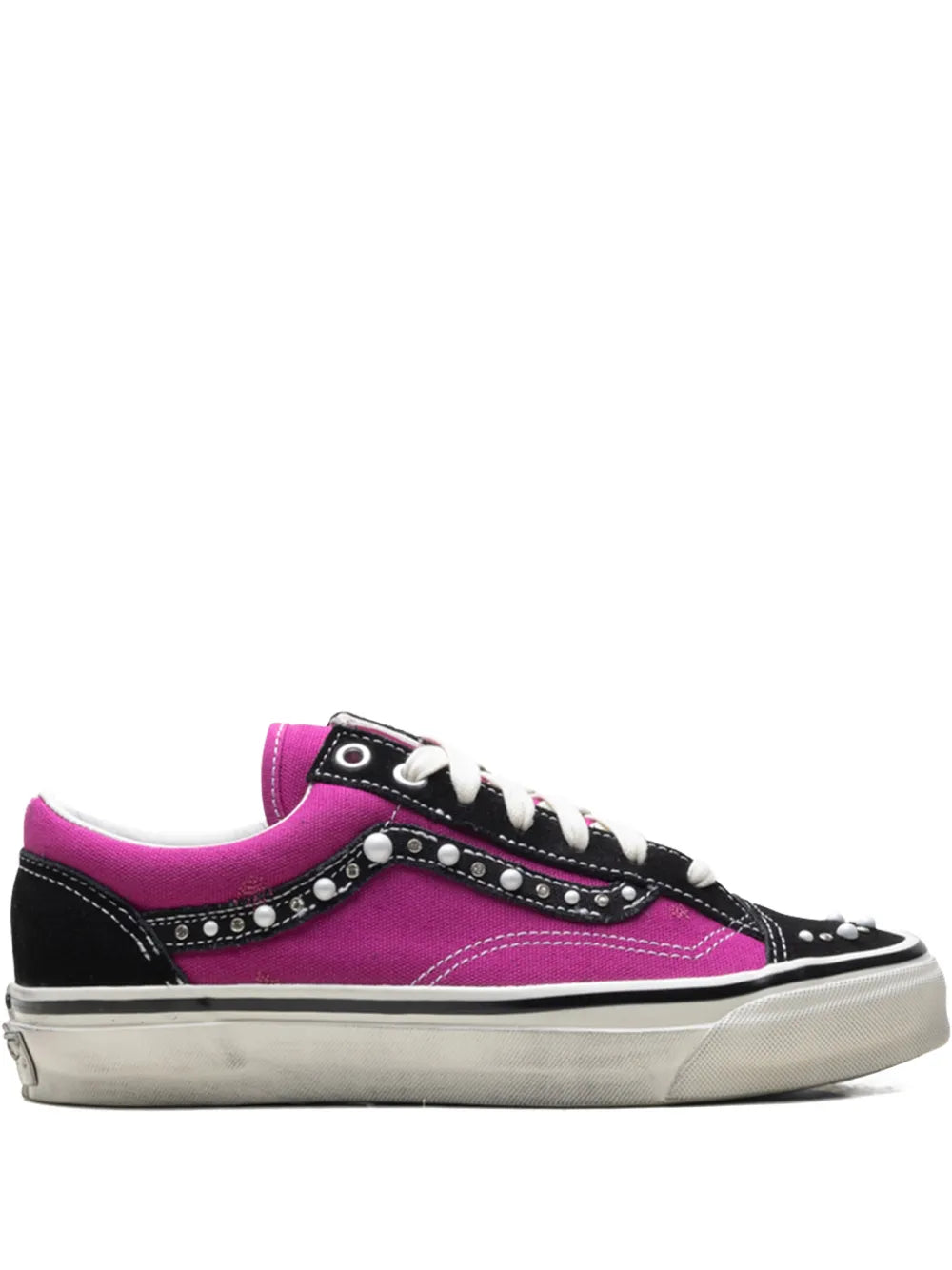 Vans Old Skool 36 Pearlised Studded — Pink — Size US M 3.5 - US W 5 — Front View