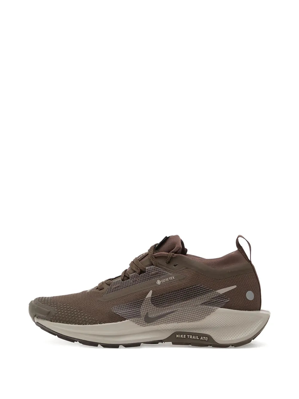 Nike Pegasus Trail 5 Gore-Tex — Brown — Size US M 3.5 - US W 5 — Back View