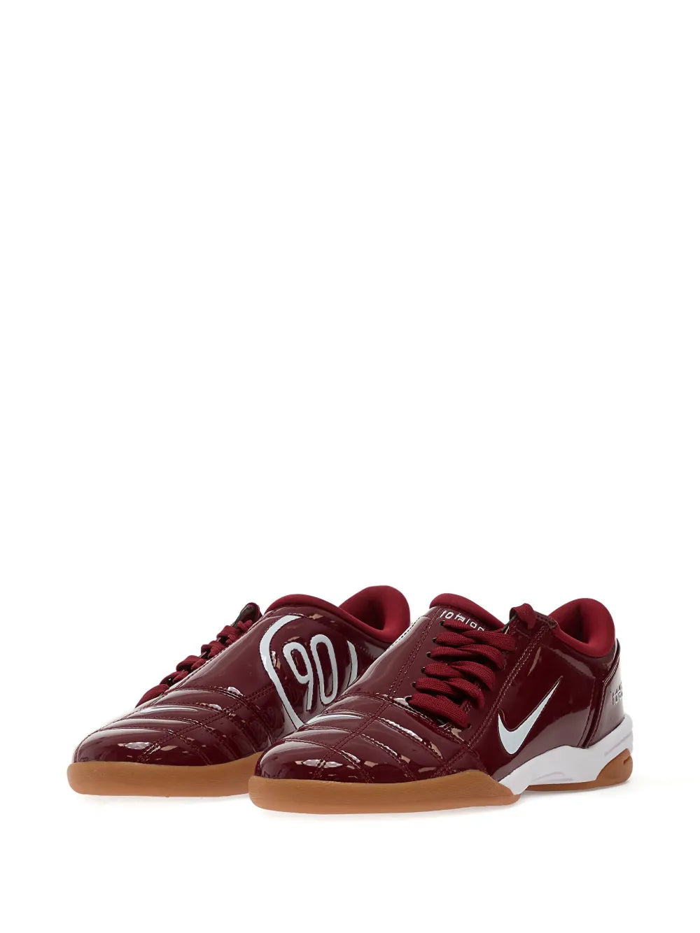 Nike Total90 — Red — Size US M 3.5 - US W 5 — Side View