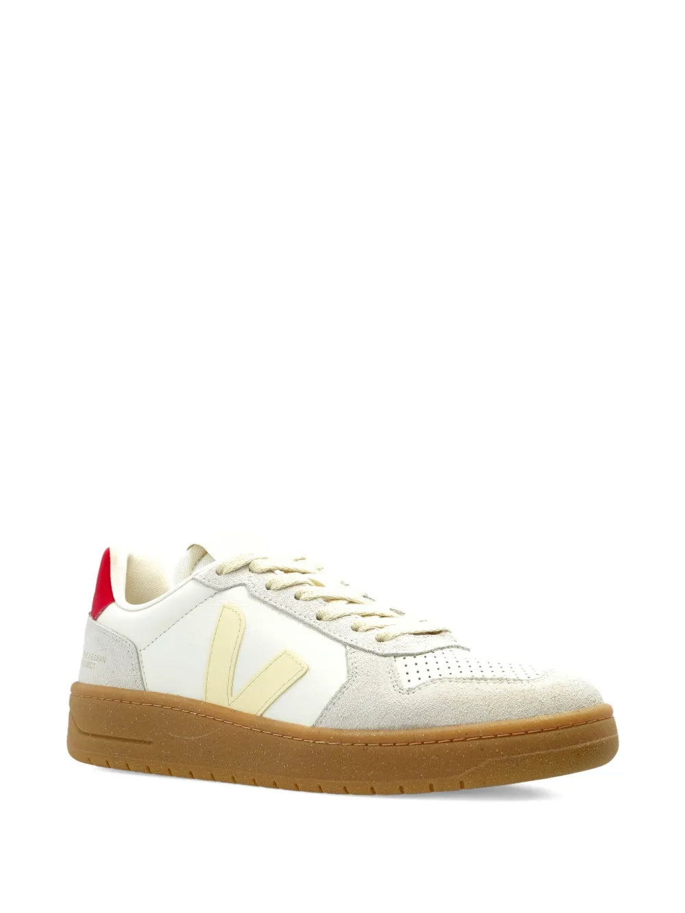 VEJA V-82 Perforated Panelled — Beige — Size US M 3.5 - US W 5 — Side View