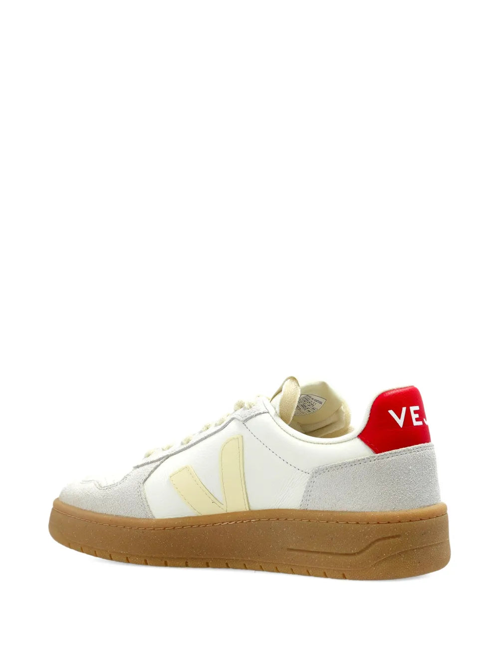 VEJA V-82 Perforated Panelled — Beige — Size US M 3.5 - US W 5 — Top View