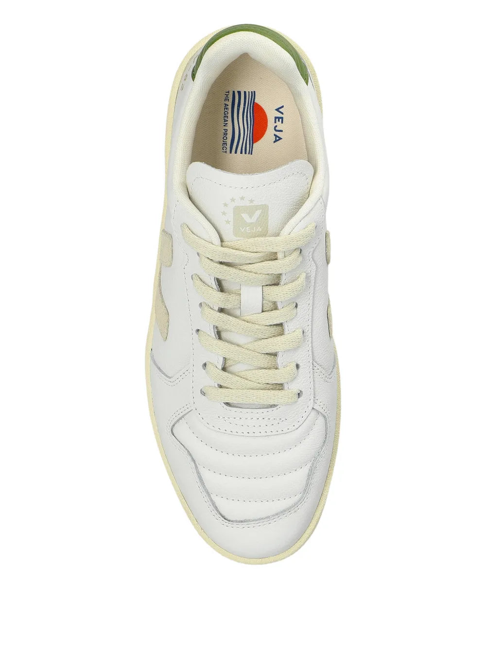 VEJA V-82 Ii Logo-Detailed — White — Size US M 3.5 - US W 5 — Back View