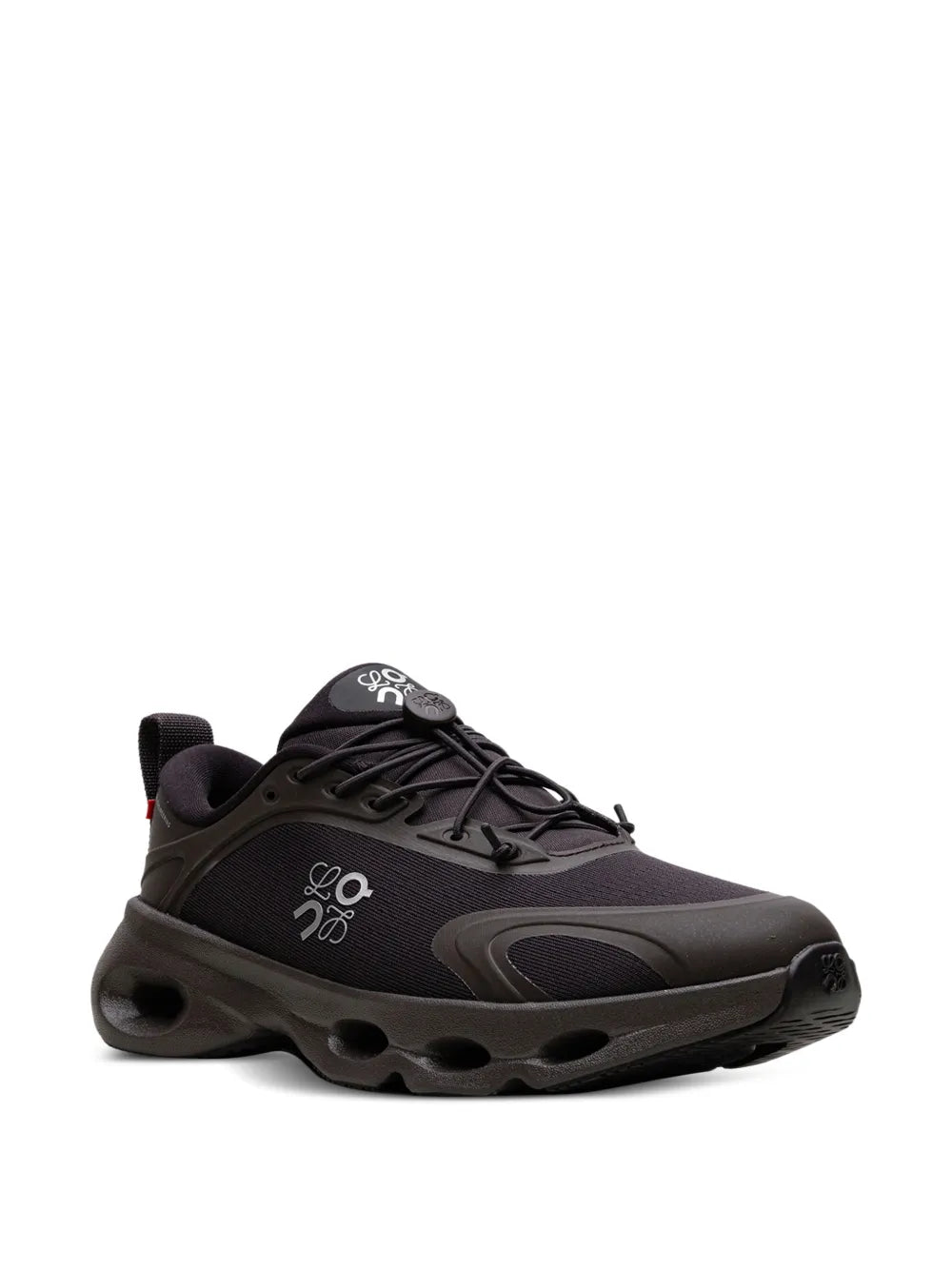 On Running X Loewe Cloudsolo Logo-Print — Black — Size US M 3.5 - US W 5 — Side View