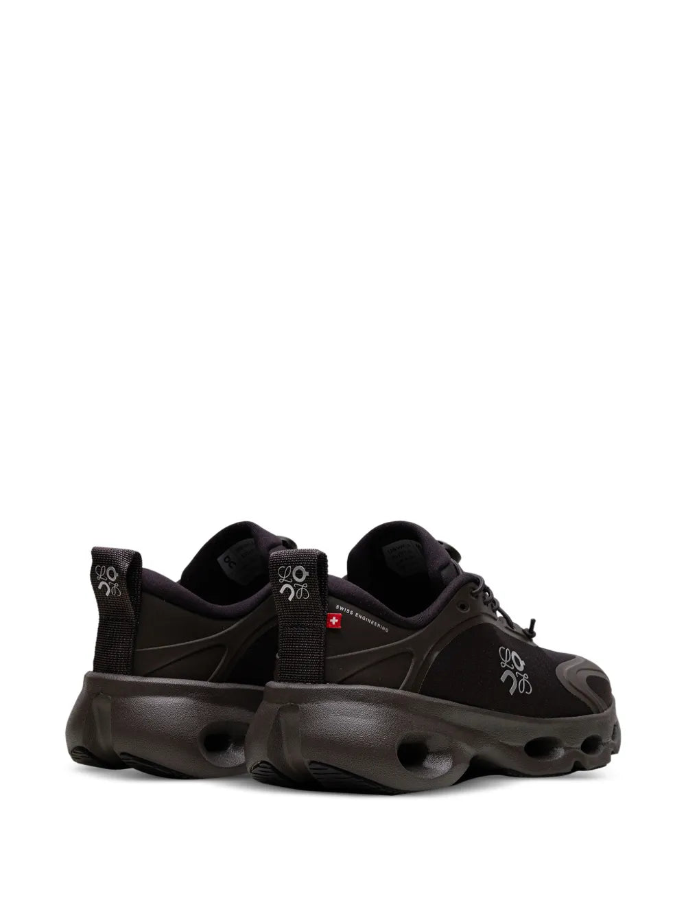 On Running X Loewe Cloudsolo Logo-Print — Black — Size US M 3.5 - US W 5 — Back View