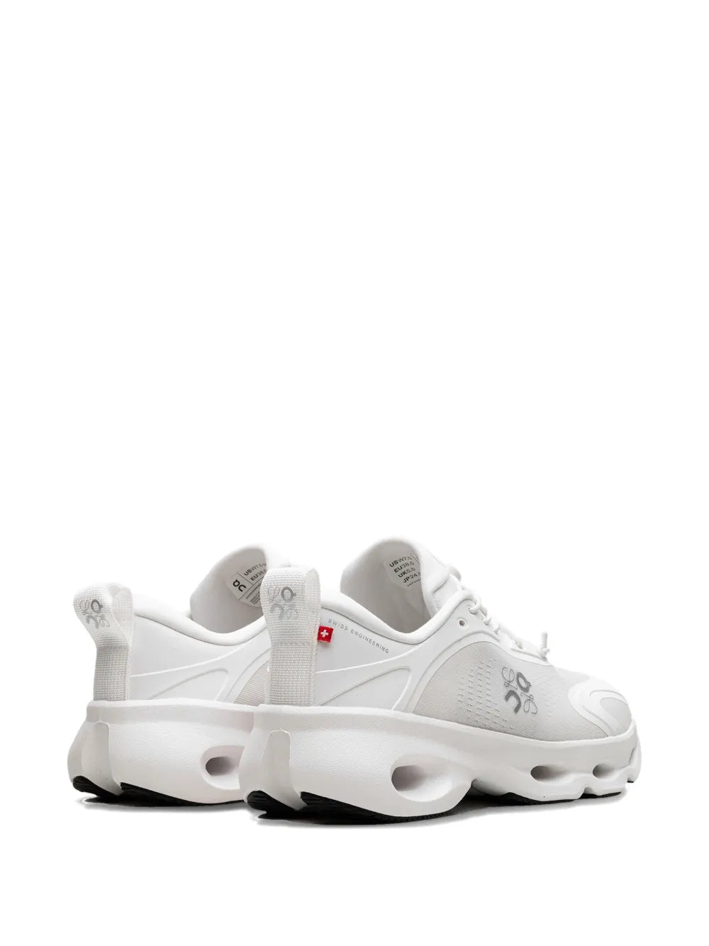 On Running X Loewe Cloudsolo — White — Size US M 3.5 - US W 5 — Back View