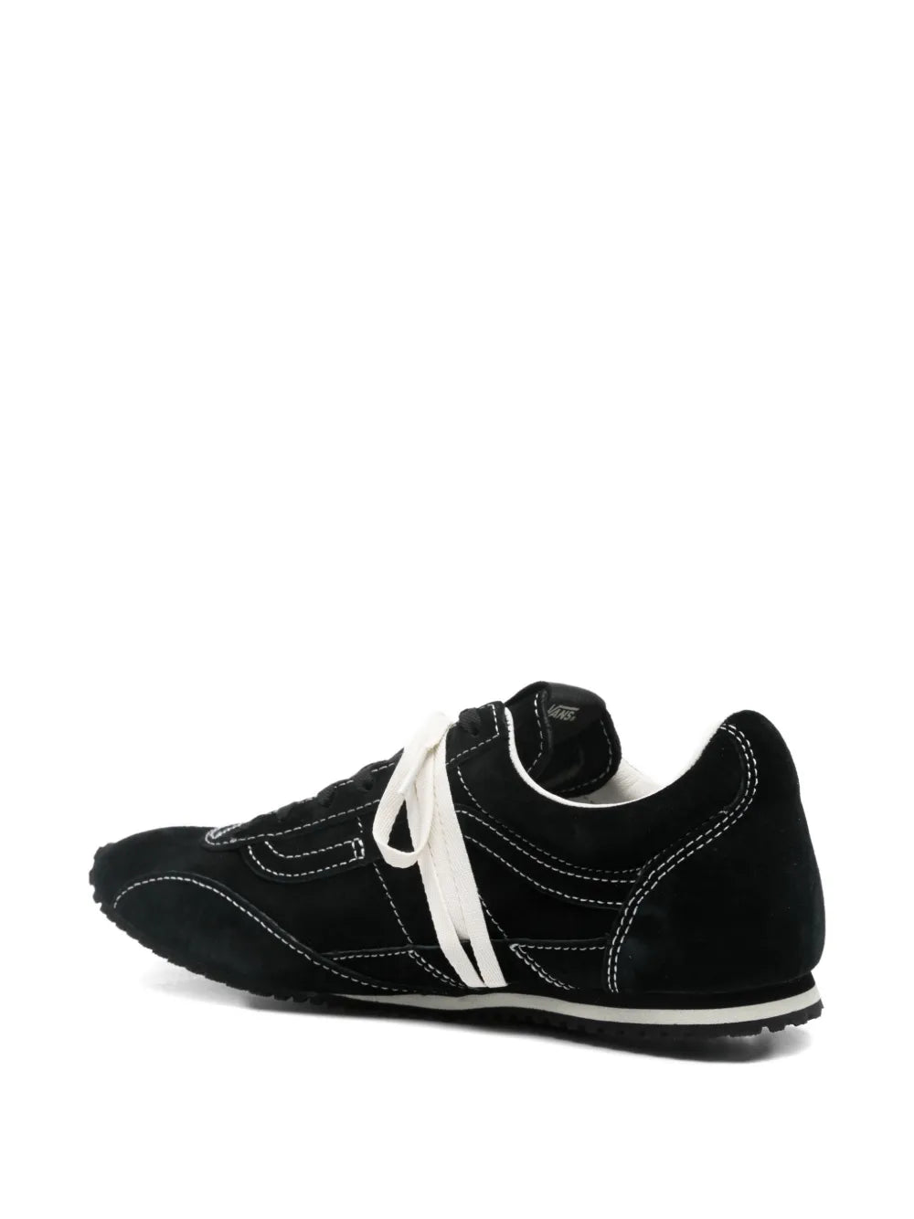 Vans Suede Stitching — Black — Size US M 3.5 - US W 5 — Back View