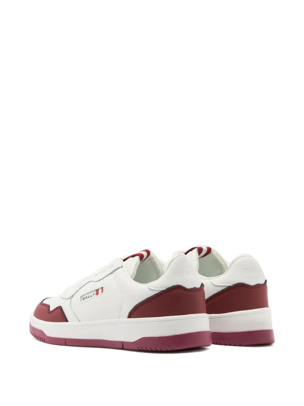 Bally Jasper Leather — White — Size US M 3.5 - US W 5 — Back View