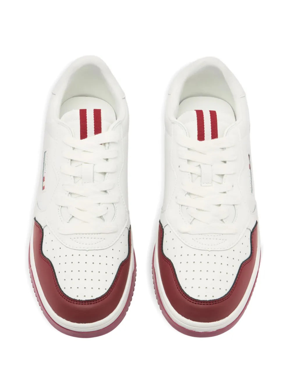 Bally Jasper Leather — White — Size US M 3.5 - US W 5 — Top View
