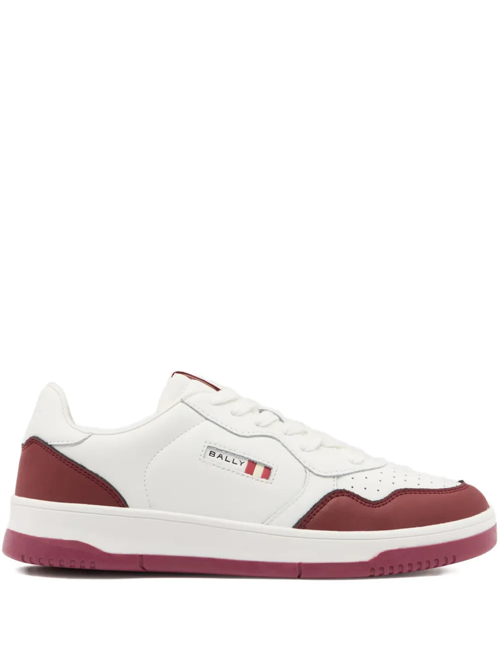 Bally Jasper Leather — White — Size US M 3.5 - US W 5 — Front View