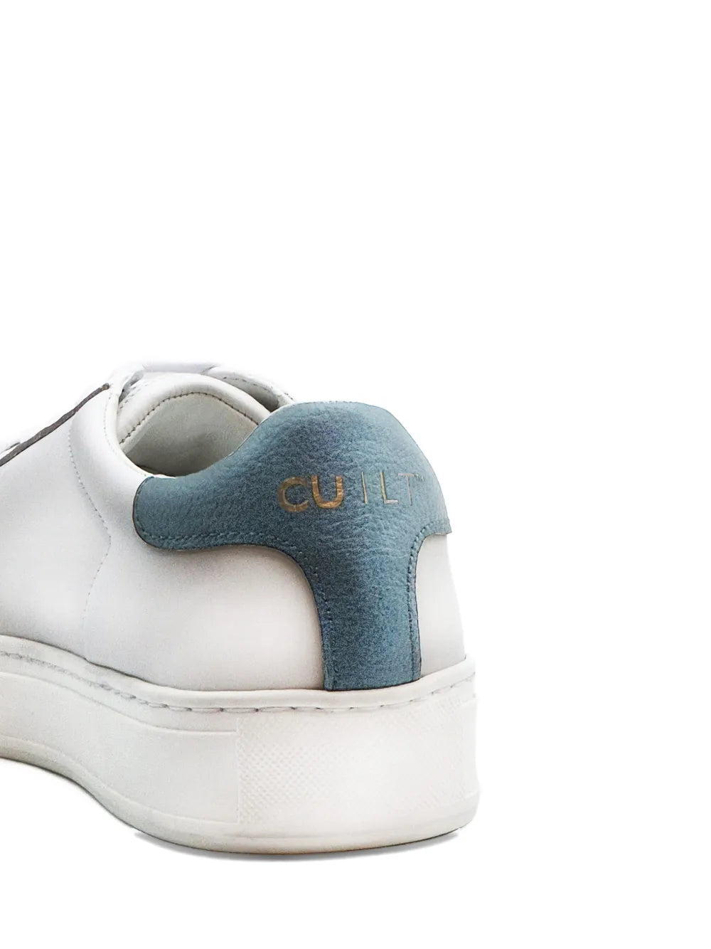 CU | LT ESSENCE Lace-Up Leather — Off White — Size US M 3.5 - US W 5 — Back View